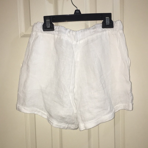 Pistachio linen Shorts size L/XL - Picture 5 of 7